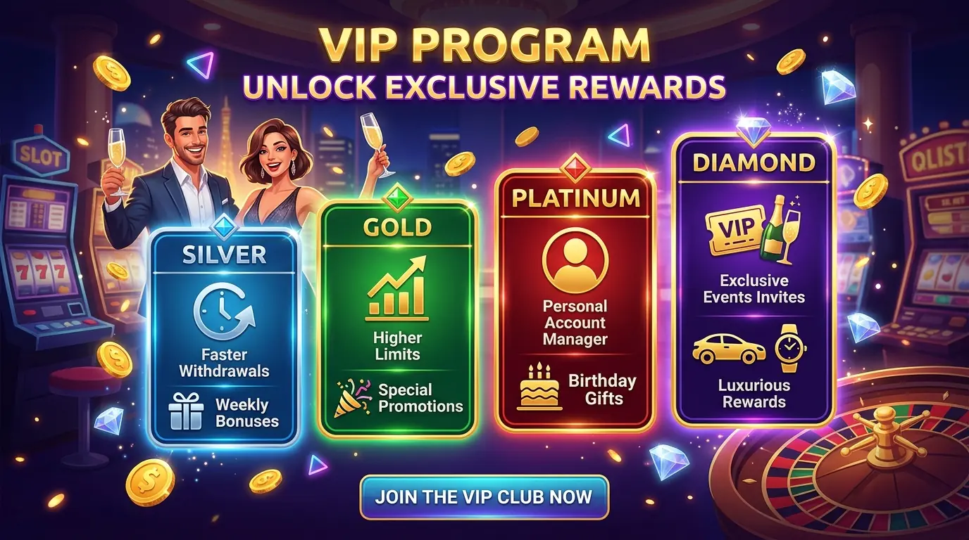 VIP-program Malina casino